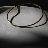 Hammered bangle